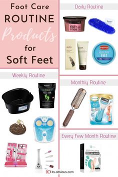 Monthly Routine, Routine Weekly, Foot Care Products, Peeling Mask, Weekly Routine, Foot Soak