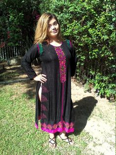 Maxi dress,long,black, embroidered dress, medium,pink,orange,greenMeasurements:Bust 40"Waist 38"Hips 44"Length 48"Sleeve length 20"Excellent conditionJ 714SEE OUR ONLINE STORE FOR MORE GREAT STUFF NOT SOLD HERE WWW.FREEDOMBAGZ.COMMaxi dress,long,black, embroidered dress, medium,pink,orange,green Pink Embroidered Long Sleeve Maxi Dress, Pink Long Sleeve Embroidered Maxi Dress, Festive Bohemian Black Maxi Dress, Black Fitted Embroidered Dress For Festival, Traditional Black Dress For Fall, Fitted Long Embroidered Dress, Long Fitted Embroidered Dress, Black Long Bohemian Embroidered Dress, Long Black Bohemian Embroidered Dress