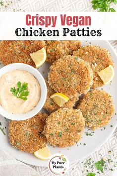 These vegan chicken patties are the perfect plant-based alternative to traditional chicken. Made with wholesome ingredients, they are crispy, delicious, and easy to make. Enjoy them for a healthy and satisfying meal. Chicken Patty Recipes, Great Vegan Recipes, Chicken Burgers Recipe, Fall Vegan Recipes, Vegan Meat, Vegan Chicken, Vegan Christmas Recipes, Remoulade Sauce