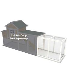 the chicken coop is sold separately for $ 1, 500 per square foot in size