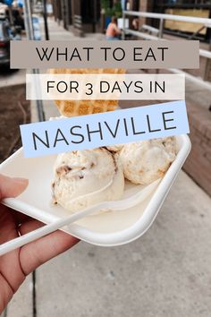 what to eat for 3 days in nashville