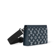 LOUIS VUITTON® - Gaston Wearable Wallet - Ink Blue White