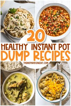 20 healthy instant pot dump recipes