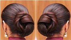 Hair Bun For Round Face, Oily Hair Bun, Bun High Hairstyles, Messy Bun Styles For Long Hair, Bun For Long Hair Easy, Simple Bun Hairstyles Indian, Bun Hairstyles For Medium Length Hair, Easy Hair Buns For Medium Hair, How To Make Bun