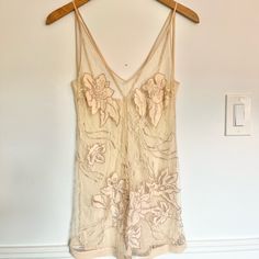 La Perla Lace And Floral Camisole In Excellent Condition. No Rips, Stains Or Tears. Length 29 Pit To Put 18 Summer Wedding Camisole, Summer Wedding Sleeveless Camisole, Spring Wedding V-neck Camisole, Sheer Camisole For Summer Wedding, Spring Wedding Sleeveless Camisole, Spring Wedding Fitted Camisole, Floral Camisole, Fashion Baby, Women's Intimates