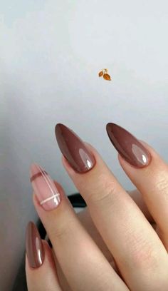 September Nails, Fall Gel Nails, October Nails, Cute Nails For Fall, Casual Nails, Thanksgiving Nails, Pretty Acrylic Nails, Chic Nails