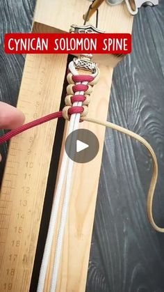 a video demonstrating how to make a wooden spindle