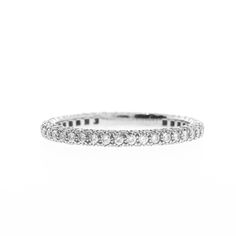 Pre-owned Tiffany & Co. "Etoile" ring diamond pave platinum jewelry Dazzling White Gold Eternity Band With Pave Setting, White Platinum Diamond Ring With Pave Setting, Luxury Eternity Band With Pave Setting, Dazzling White Diamond Eternity Band, Luxury Eternity Band With Pave Setting And Round Cut, Luxury White Eternity Band With Vvs Clarity, Dazzling White Brilliant Cut Eternity Band, Dazzling White Eternity Band With Brilliant Cut, Classic White Diamond Eternity Band