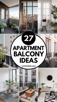 apartment balcony ideas that are easy to do in the living room and bedroom