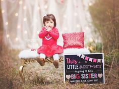 Valentine's Day Pregnancy Announcement Ideas | February baby announcement | Valentine's Day baby announcement ideas. Pregnancy Announcement Second Baby, Pregnancy Announcement Valentines Day, Pregnancy Announcement Valentines, Sibling Pregnancy Announcement