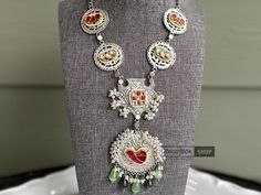 German silver navratri necklace set ,desi necklace , indian jewelery,statement necklace,Bollywood necklace,indian jewellery OCCASION: PARTY WEAR, WEDDING, MARRIAGES, CASUAL, DAILY WEAR These Earrings set have an excellent finish Ideal Gift Idea: Perfect beautiful & memorable gift for you and your loving wife, girlfriend, sister, aunt, daughter, and mom/mother/mummy. CARE Avoid Contact With Chemicals Such As Perfumes Or Any Sprays. Avoid Contact With Water. Use Butter Paper Or Cotton Cloth To Sto Desi Necklace, Navratri Necklace, Bollywood Necklace, Butter Paper, Necklace Indian, Fish Hook Earrings, German Silver, Circle Earrings, Indian Jewellery