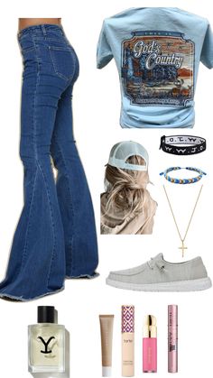 Country Outfits For School, Cowgirl Outfits Aesthetic, Country Clothes, Dream Country, Western Clothes, Rodeo Life