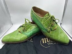 ad eBay - MAURI Exotic Alligator Italian Derby Dress Shoes, Men’s 10.5M green - Buy Now, click the link (eBay)