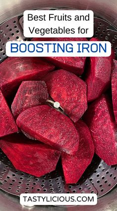 fruits rich in iron | iron rich fruits and vegetables | what foods are the highest in iron | vegetables high in iron | List of Fruits and Vegetables High in Iron | juicing recipes for weight loss | juice recipes | healthy juicer recipes | juicer recipes beginners | green juice recipes for weight loss Food Iron Rich, Smoothies To Boost Iron, Iron Rich Fruits And Vegetables, Juicing Recipes For Low Iron, High In Iron Smoothies, Iron Absorbing Foods, Good Rich In Iron, High Iron Diet Plan, Juicing For Low Iron