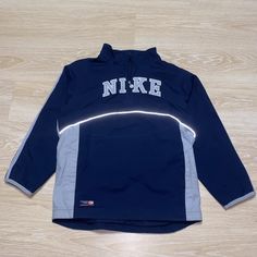 Nike Vintage NIKE spell out pullover quarter zip jacket y2k | Grailed Quarter Zip Jacket