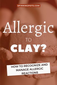 Ever wondered if you're allergic to pottery clay? 😱👀 We've got the answers you need in this fun and informative guide! Learn about the different types of allergies, how to identify them, and what you can do to protect yourself while spinning pots. 🎨😁 Red Rash, Blocked Nose, Potters Clay, Pottery Clay, Allergy Symptoms, Runny Nose, Skin Diseases, Skin Cleanser Products, Allergic Reaction