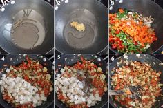 steps to make vegetable stir fry in a wok with onions, carrots and celery