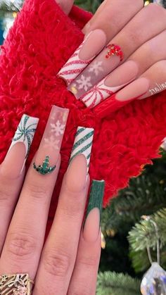 Christmas Nails So Stunning, They’ll Leave You Breathless! Get ready to be inspired by these jaw-dropping Christmas Nails! From elegant Christmas Gel Nails to playful Cute Christmas Nails, there’s something for everyone. Looking for quick and chic? Try Christmas Nails Easy or get creative with Christmas Nails Acrylic for a more dramatic look. ✨ Need some Nagel Inspo? This collection includes everything from Xmas Nails and Winter Nails Acrylic to Nail Art Noel and gorgeous Christmas Tree Nails... Christmas Nail Designs Acrylic, Christmas Nails Ideas, Xmas Nail Designs, Themed Nails, Christmas Gel, Long Acrylic Nail Designs, Diy Acrylic Nails, Winter Nails Acrylic, Cute Christmas Nails