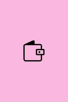 a pink background with an image of a folder and a credit card in the middle