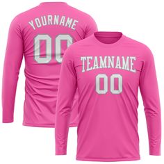 Suit up to show off like a true sports fan! This technology long sleeve t-shirt can keep you cool and dry no matter how hot things get on the court. Features: 1. Material: 95% Polyester/5% Spandex 2. Long sleeve t-shirt with printed name and numbers 3. Moisture-wicking fabric has spongy handle, good draping property and elasticity as well as good dimensional stability and wrinkle-resistance 4. Breathable & Quick-Drying 5. Athletic Cut & Exquisite stitching not easy to fall off 6. Crew neck 7. Lo