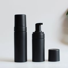 1-200pcs 100ml 150ml 200ml Matte Black PET Plastic Facial Cleanser Mousse Foam Pump Bottles with Black Lid Cosmetic Container Bulk Order We are professional in the DIY Cosmetic Packaging over many years, various kinds of packaging can be provided, some of our items maybe not be listed in our store, if you have any inquiries for the packaging, contact us freely, and send us the picture, we will reply you with price soon. This foaming bottle will be a nice choice for DIY beauty maker and private l Matte Black Packaging, Lotion Containers, Pink Cover, Cosmetics Mockup, Diy Kosmetik, Black Cosmetics, Foam Soap Dispenser, Black Packaging, Makeup Package