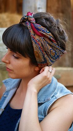 Silk head scarf Mehr Silk Headscarf, Head Wraps