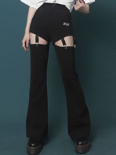 Cowboy black flare pants, this could be a perfect 2023 Halloween barbie costume. This price is for a pair of pants only, the waist belt is not included. Material:PolyesterShorts / Pants Details:Button Closure and Zip Fly / Fishtail Pants / Slant Front Pockets Size S M L Waist 61.5 64 66.5 Full Length 103.4 104.5 105.6 Hips 93.5 96 98.5 Halloween Barbie Costume, Halloween Barbie, Black Flare Pants, 2023 Halloween, Barbie Costume, Clothing Design Sketches, Concept Clothing, Drawing Anime Clothes, Black Flare