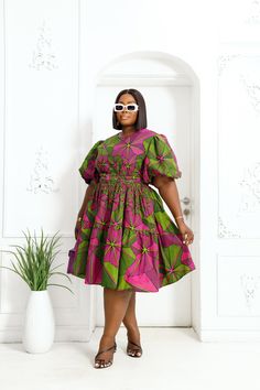 Ankara Dresses, African Fashion Women Clothing, African Print Dress, African Fashion Women, Cotton Midi Dress, Latest African Fashion Dresses, In The Spotlight