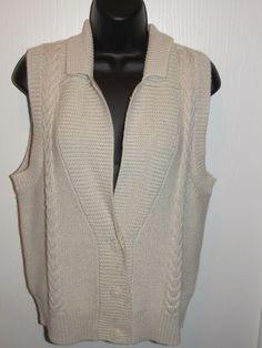 View more great items Check out this beautiful Orvis sweater vest. Size S. It is in excellent gently worn condition. Maybe worn a couple of times! See pictures! Save BIG $ over retail. Check our feedback then buy with confidence!  *About Us* We have been in business on eBay for over 10 years. We sell only the highest quality new and pre-loved garments, shoes and accessories available anywhere. We believe buying pre-owned garments on the internet is a partnership between the buyer and seller. Fai Stretch Vest Sweater For Fall, Knitted Sweater Vest For Winter, Fitted Winter Sweater Vest, Fall Cotton Stretch Sweater Vest, Fitted Cable Knit Sleeveless Vest, Fitted Sweater Vest For Winter, Fitted Sleeveless Cable Knit Vest, Fitted Cable Knit Sleeveless Sweater Vest, Fitted Cable Knit Sweater Vest For Fall