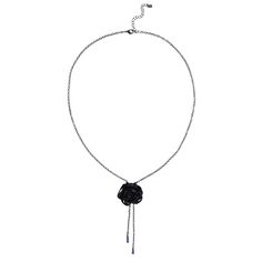 Complement your look with this unique Emberly Silver Tone Hematite & Black Rose Lariat Necklace. Click on this JEWELRY & WATCHES GUIDE to learn about fit, styles, materials and more! Complement your look with this unique Emberly Silver Tone Hematite & Black Rose Lariat Necklace. Click on this JEWELRY & WATCHES GUIDE to learn about fit, styles, materials and more! FEATURES Drop length: 4.5 in. Chain length: 24 in. Clasp: lobster-claw Nickel free Metal: zinc Material: enamel Plating: silver tone F Evening Necklace With Adjustable Chain, Adjustable Chain Evening Necklace, Elegant Adjustable Metal Lariat Necklace, Adjustable Lariat Jewelry For Evening, Adjustable Long Necklace For Evening, Elegant Black Lariat Necklace With Adjustable Length, Lariat Necklace, Black Rose, Chain Lengths