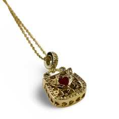 Welcome To Contact Me For Discount Bundles; Proudly Serve From Montana; Fast And Same Business Day Shipping; Only Sell Brand New, 3 Day Delivery; Luxury Red 14k Gold Necklace, Luxury Ruby Jeweled Necklace, Gold Virgencita Necklace, Gold Virgin Mary Necklace Gift, Juicy Couture Necklace Heart, Queen Jewelry, Feminine Jewelry, Weird Jewelry, Teeth Jewelry