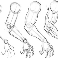 an image of hands and legs in different positions