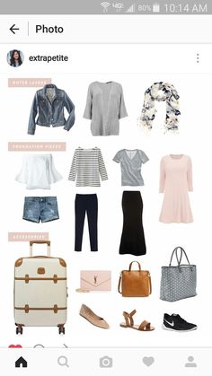 the 10 days of cute outfits in a carry on bag