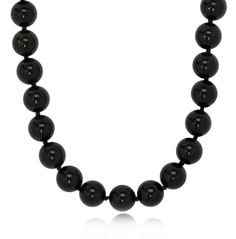 This Fashionable Polished Black Onyx Bead Necklace Features 10mm Round Black Onyx Beads. The Beads are Strung on Matching Thread and are Individually Knotted. This Onyx Necklace is Available in Several Lengths and is Secured with a Rhodium Plated 925 Sterling Silver Fishhook Clasp and Features a French Wire Finish for Durability. Arrives in Elegant Jewelry Packaging, A Beautiful Presentation for the Most Special Occasions! Handmade in the USA! Beaded Necklace For Men, Black Onyx Necklace, Gemstone Beaded Necklace, Onyx Necklace, Onyx Gemstone, Necklace For Men, Onyx Bead, Cool Necklaces, Online Jewelry Store