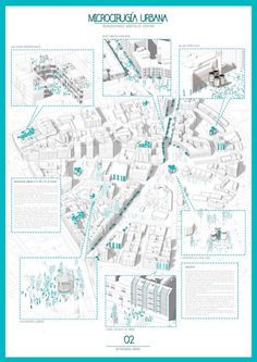 an illustrated map of the city of moscow, with information about its buildings and streets