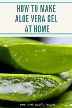 how to make aloe vera gel at home