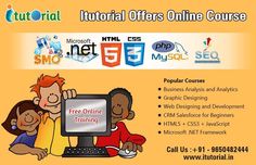 a flyer for an online training course with children on the screen and in front of them