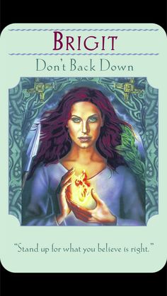 the cover to bright don't back down, with an image of a woman holding a