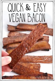 quick and easy vegan bacon recipe