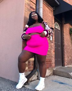 Black Woman. Fashion. Plus size. Thick thighs save lives. Mini Dress Hot, Shirred Dress, For Skin Care, Ashley Graham, Big Girl Fashion, The Chase