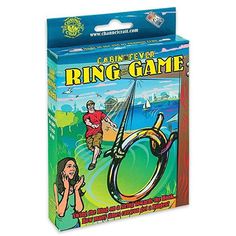 Channel Craft GAMES Cabin Fever Game - Ring on a String USA Make Your Own Ring, Ring Toss Game, Ring Game, Ring Toss, Indoor Games, Cabin Fever, The Hook, A Hook, Play Hard