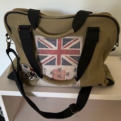 Great Utility Bag Paying Homage To The 21st.Bomber Squadron Of Wwii. This Is A Rare Find And Never Used. Vintage Travel Bags With Zipper Closure, Retro Travel Shoulder Bag Backpack, Retro Beige Bag With Zipper Closure, Khaki Crossbody Travel Bag, Khaki Crossbody Canvas Bag For Travel, Khaki Crossbody Bag For Travel, Casual Khaki Rectangular Duffle Bag, Casual Rectangular Khaki Duffle Bag, Retro Travel Crossbody Bag