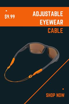 Never lose your eyewear again with our Pilotfish Adjustable Eyewear Cable! Perfect for the outdoorsy type, this durable cable ensures your glasses stay securely in place during any adventure. It's a practical and thoughtful gift for any occasion. Get yours now and keep your eyewear safe wherever you go! #giftidea #outdoorsy #eyewear #secure #adventure #GiftForHim
#affiliate Outdoorsy Style, Eyeglass Chain, Hiking Outfit, Losing You, Mens Gifts, Fashion Branding, Cable, Gift Ideas, Sunglasses