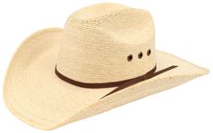 Ariat Natural Palm Tophand Straw Hat, Natural Adjustable High Crown Toquilla Straw Panama Hat, Adjustable High Crown Straw Hat In Natural Color, Adjustable High Crown Straw Hat, Classic Straw Hat With High Crown And Adjustable Fit, Classic High Crown Straw Hat With Adjustable Fit, Classic High Crown Straw Hat, Country Style Adjustable Straw Hat With High Crown, High Crown Adjustable Straw Hat For Ranch, Adjustable High Crown Country Straw Hat