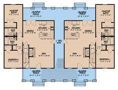 the floor plan for two story apartment