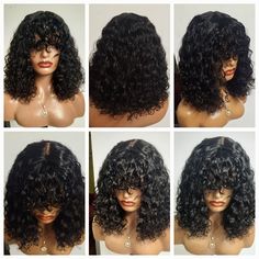 100 percent ready to ship  glueless 12a grade Peruvian human hair in water curly lace top lace Bob wig .full density in  Jet black  with a bleached lace top Super double drawn quality very silky and soft. Very very full👌  It can be straightened washed, no bad smell and no tangling no shedding . Exactly as the picture. Condition is New with tags. Dispatched with Royal Mail signed for Very full density  also available in  12inches Exactly as the picture. Silky soft and last years with proper care Hair In Water, Fringe Bob, Curly Fringe, Bad Smell, Bob Wig, Bob Wigs, Lace Tops, Jet Black, 100 Percent