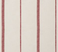 red and white striped fabric with vertical stripes