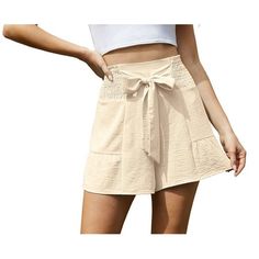 Asklazy Women's high waisted flowy shorts,Elastic waist shorts,ruffle shorts.omfortable fabric,Premium fabric is soft,smooth and skin-friendly with good breathability, ensure comfort all day long, it is not transparent, does not wrinkle . Size: XL.  Color: Multicolor.  Gender: female.  Age Group: adult. Womens Sweat Shorts, Apricot Clothing, Wide Leg Shorts, Flowy Shorts, Plus Size Activewear, Elastic Waist Shorts, Ruffle Shorts, Dressy Tops, High Waisted Trousers