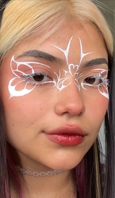 Funky Makeup, Makeup Drawing, Ethereal Makeup