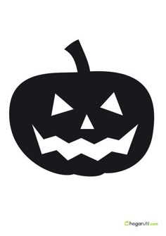 a black and white image of a jack o lantern